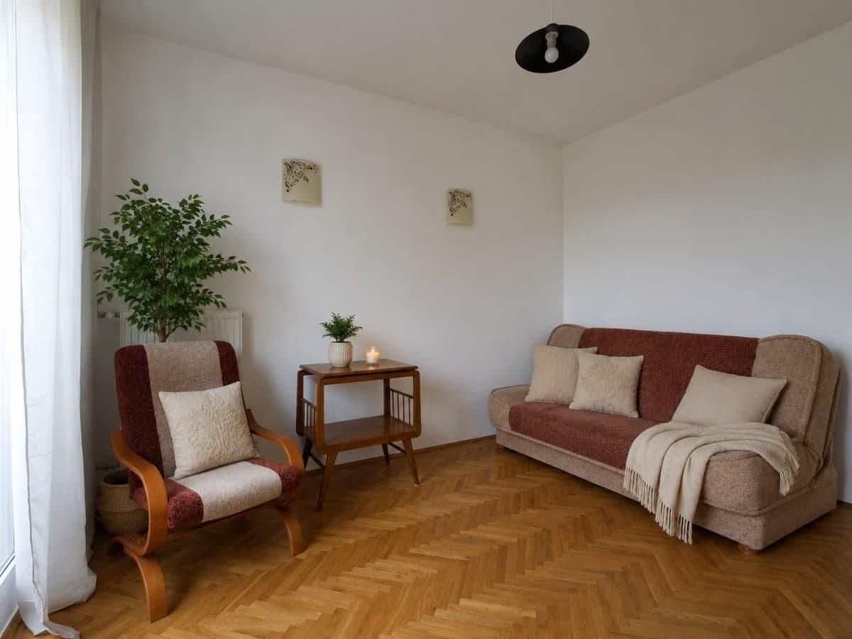Odnowione mieszkanie 1-pokojowe z balkonem na Pradze – 3