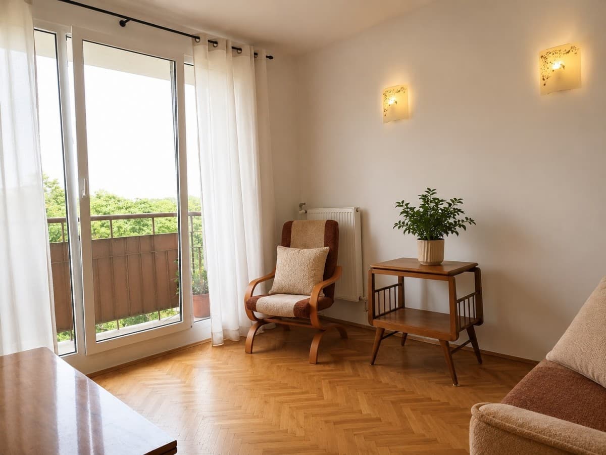 Odnowione mieszkanie 1-pokojowe z balkonem na Pradze – 2