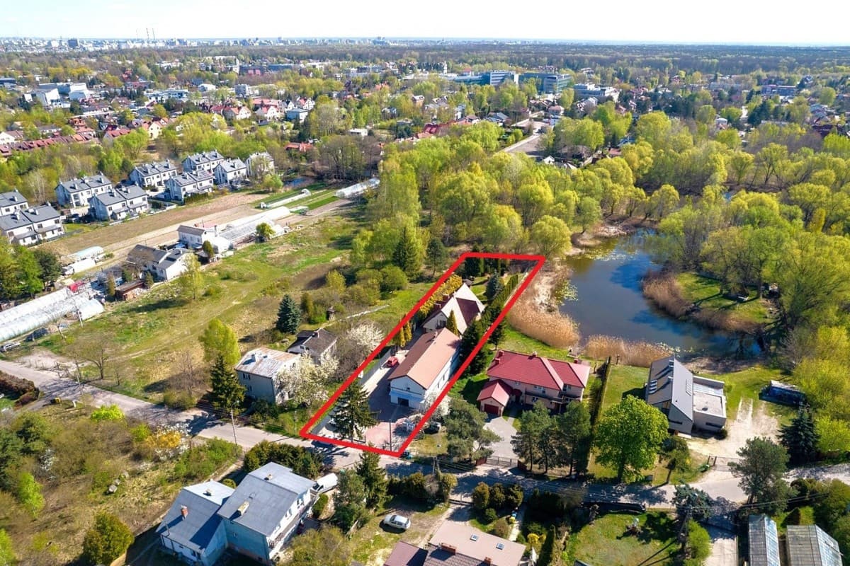 Residential plot with office and warehouse in Ursynów – 3