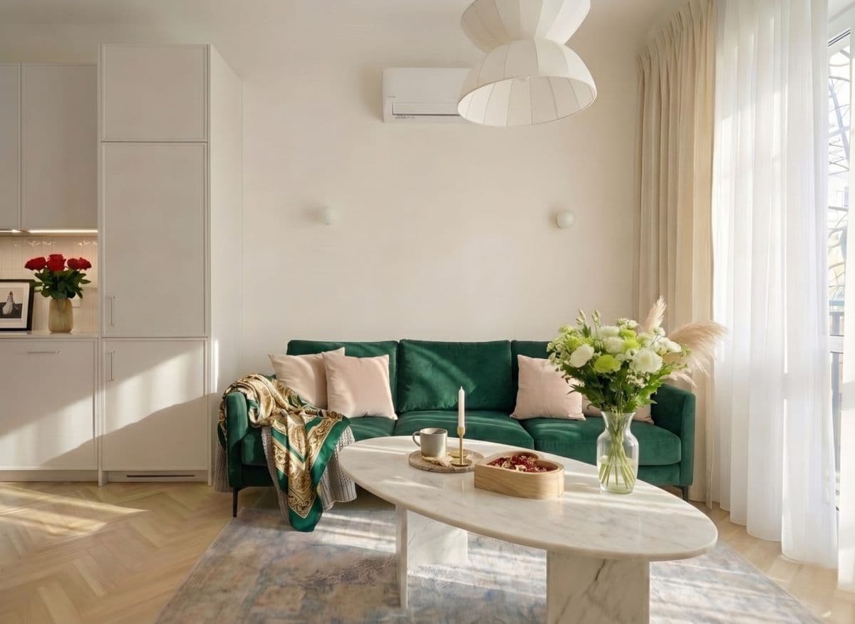 Renovated 3-room flat with balcony in Saska Kępa – 4