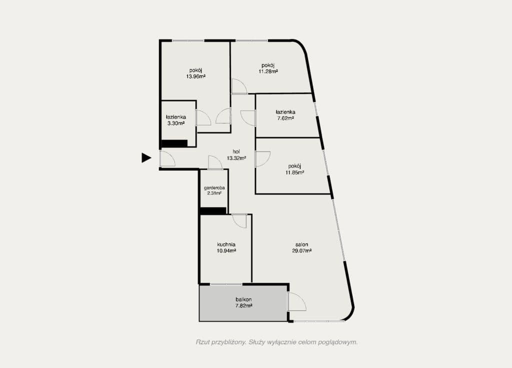 Modern 4-room apartment with green views in Mokotów – 20