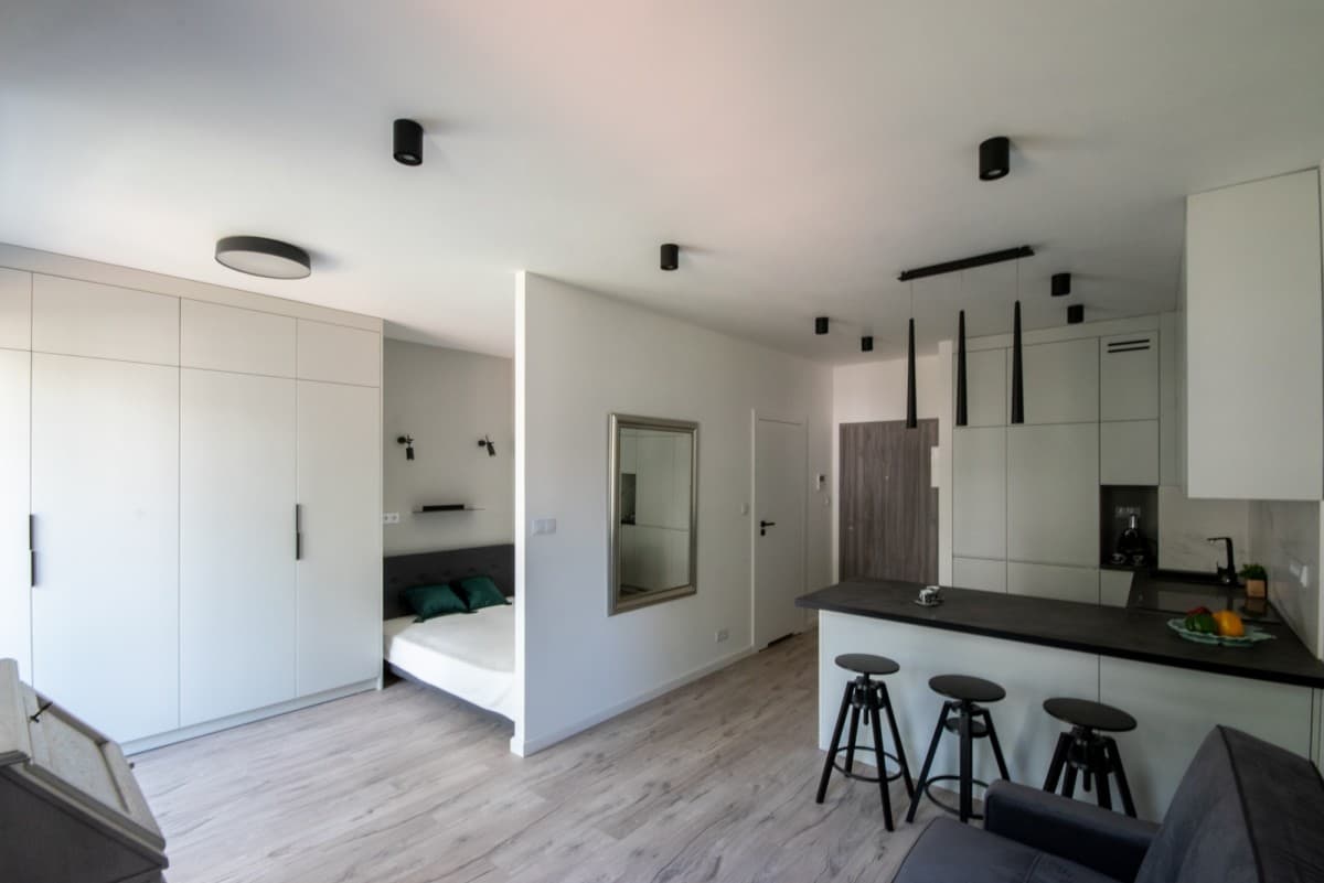 Stylowy umeblowany apartament z prywatnym balkonem w Służewie – 1