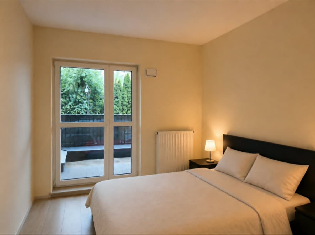 Modern 2-room apartment with private garden in Włochy – 3