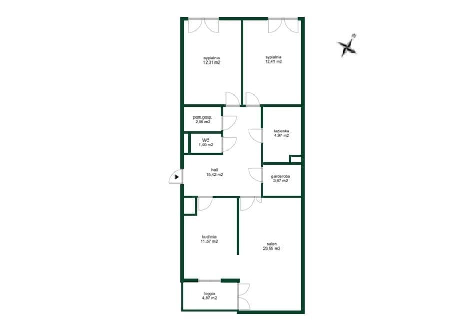 Modern 3-room apartment in prestigious Muranów – 14