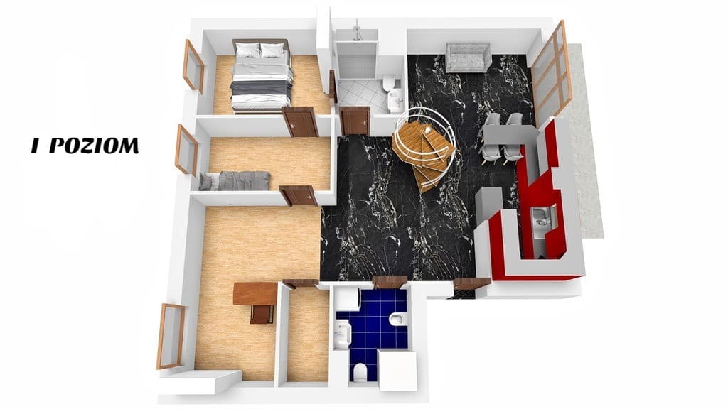 Spacious 190 m² apartment with garden terrace – 9