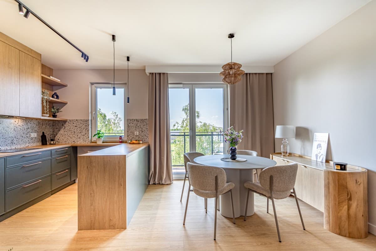 Newly finished 3-room apartment with green views – 2