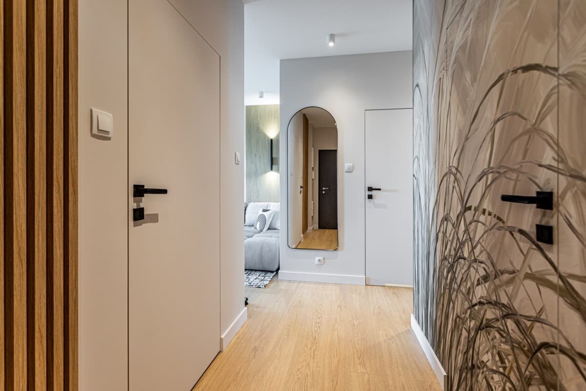 Newly finished 3-room apartment with green views – 13