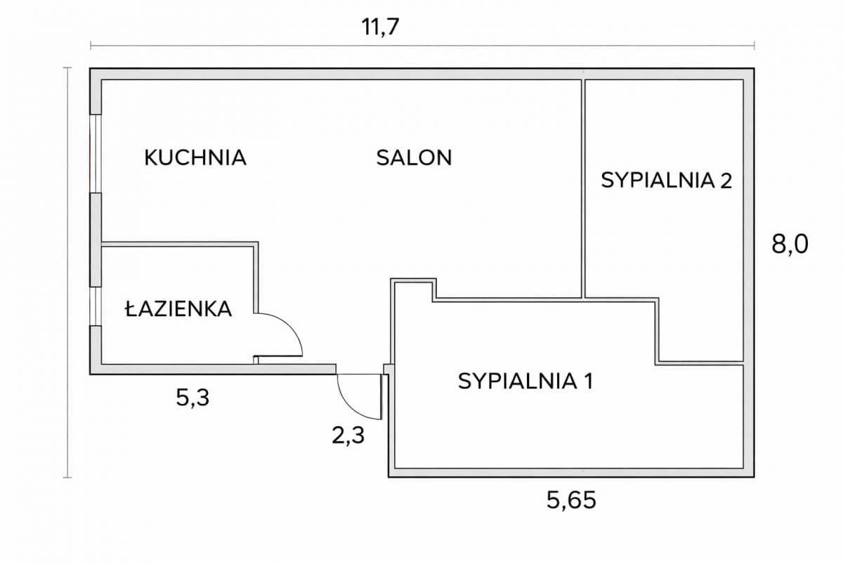 Spacious 3-room apartment near Młociński Forest – 13