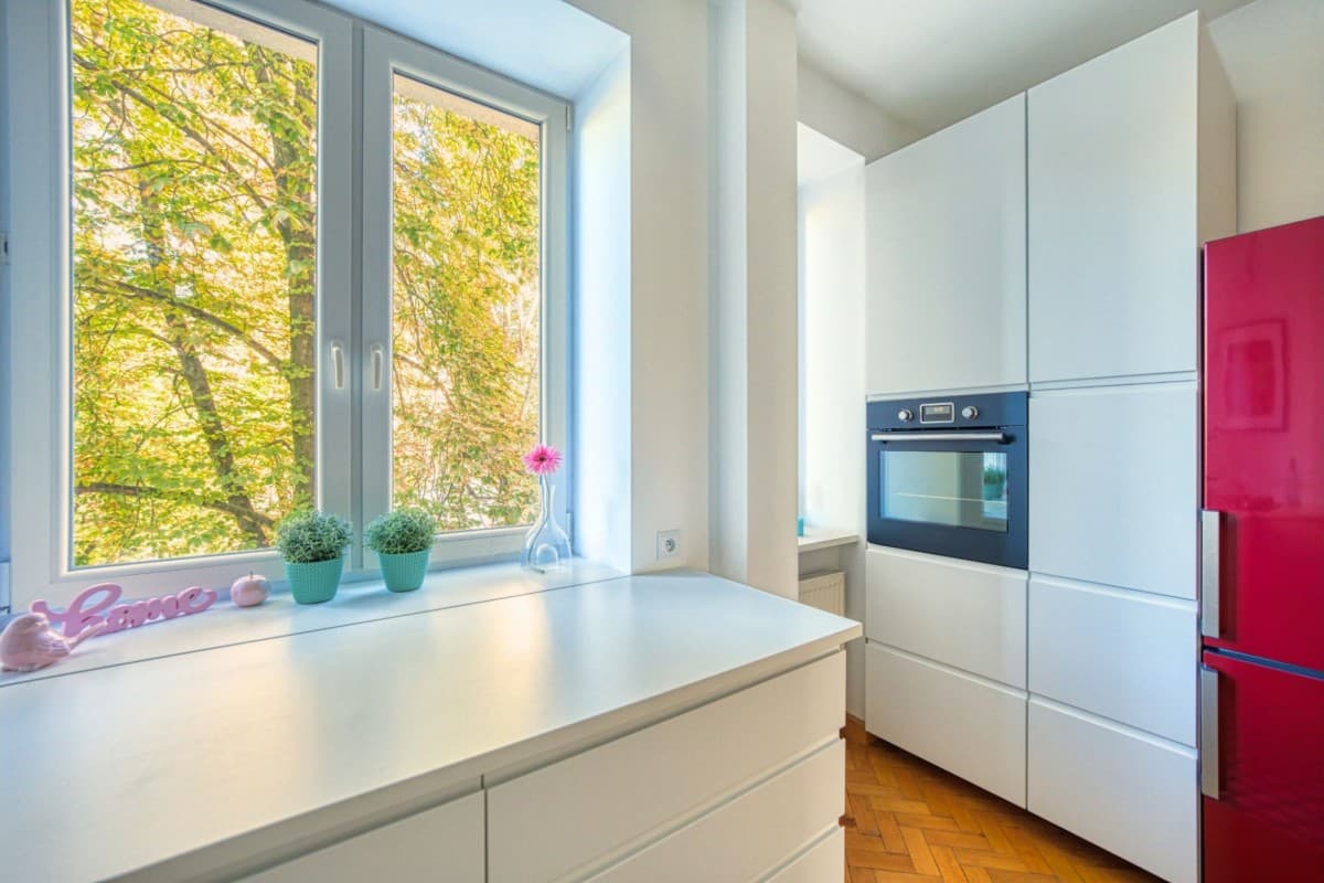 3-room apartment with balcony and garden view – 9