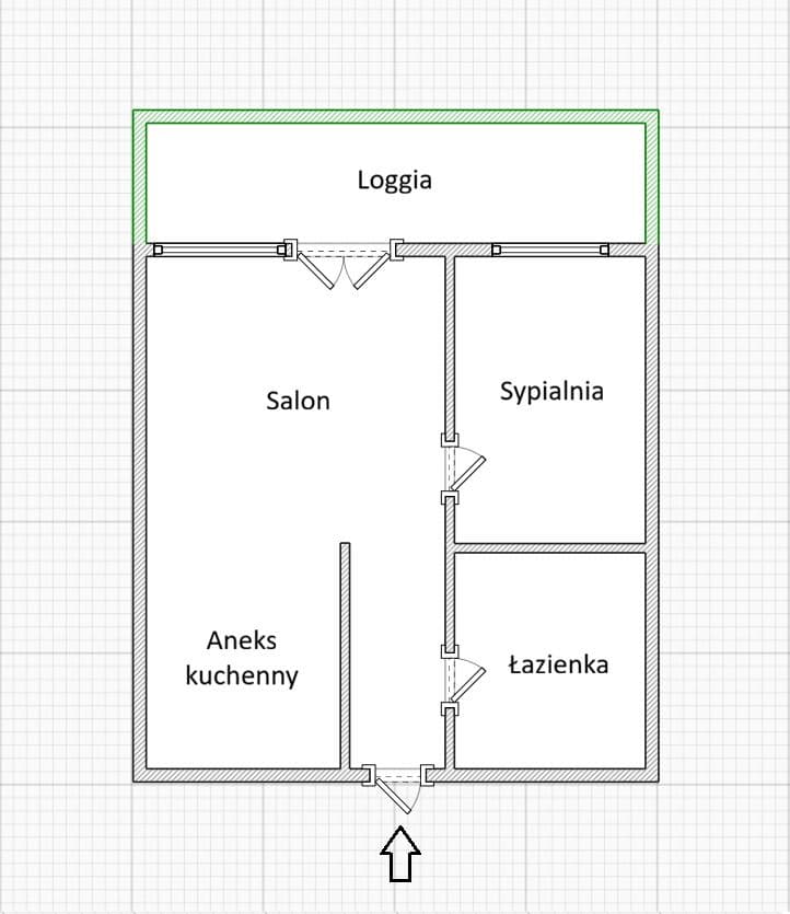 Quiet apartment with green views near Metro Młociny – 11