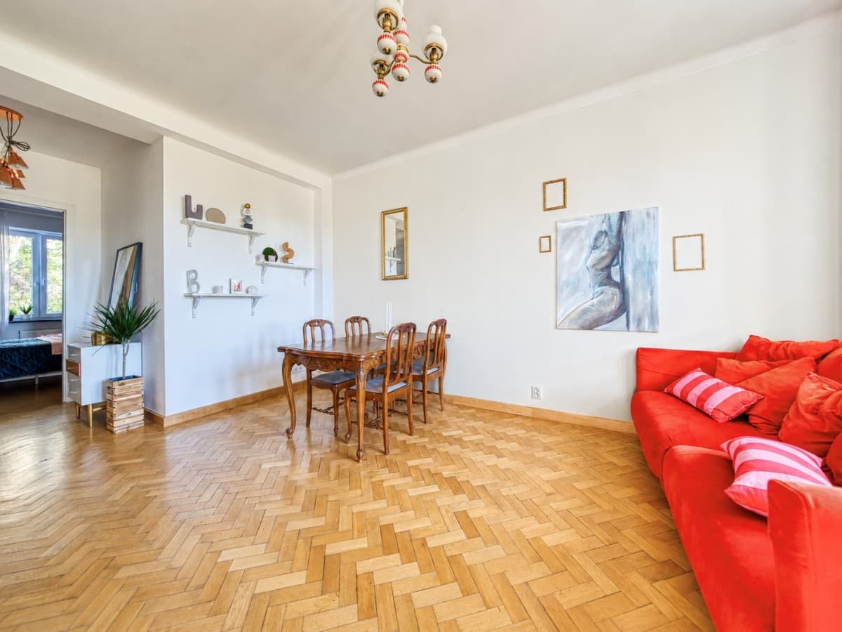 3-room apartment with balcony and garden view – 1