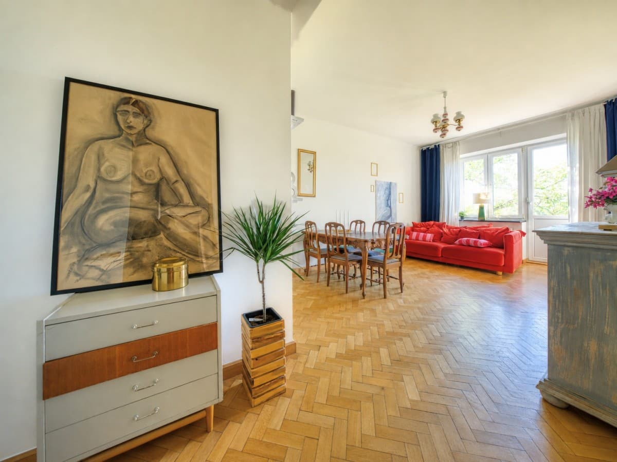 3-room apartment with balcony and garden view – 2