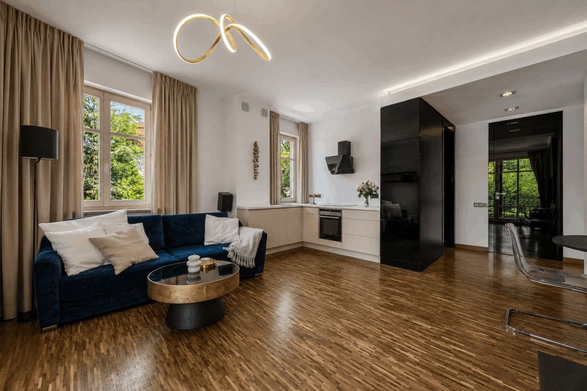Stylowe 2-pokojowe mieszkanie z dużym balkonem w Wawrze – 3