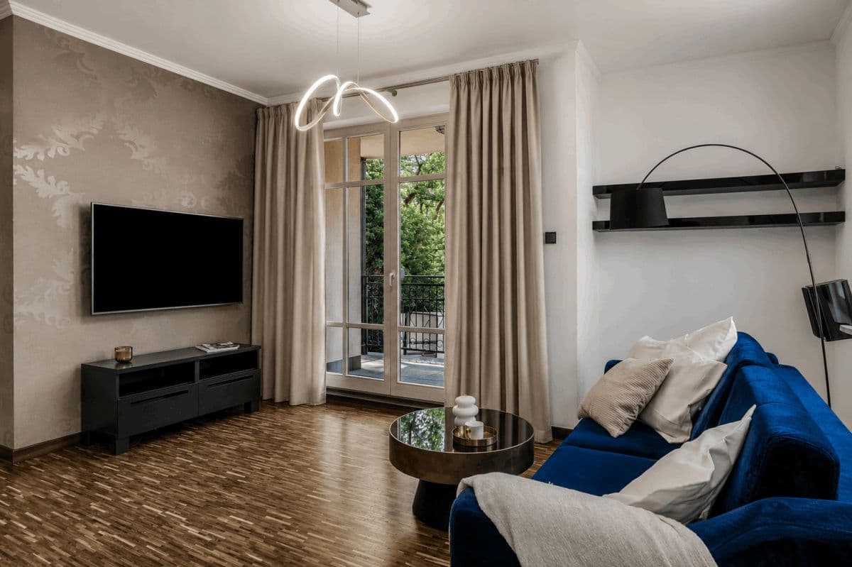 Stylowe 2-pokojowe mieszkanie z dużym balkonem w Wawrze – 5