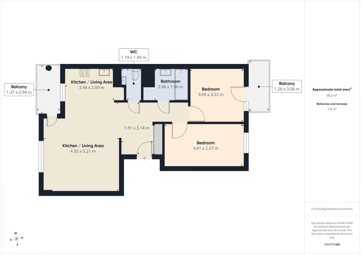 Przestronny 3-pokojowy apartament na Bemowie, gotowy do zamieszkania – 16