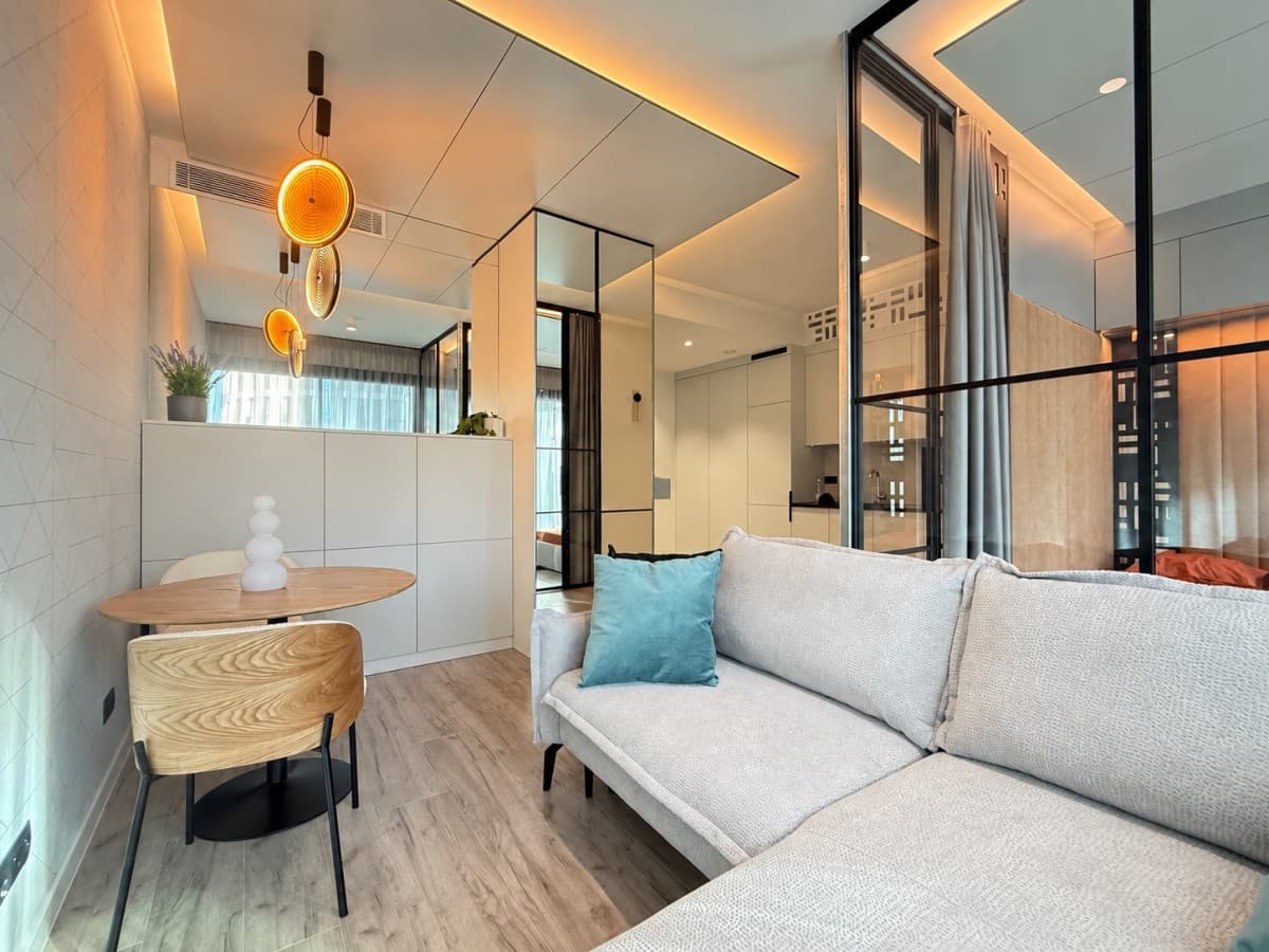 Stylowy apartament 2-pokojowy z widokiem na miasto – 15