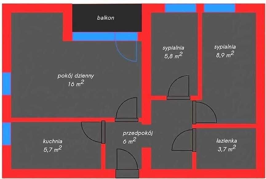 Угловая 3-комнатная квартира в Таргувке – 1