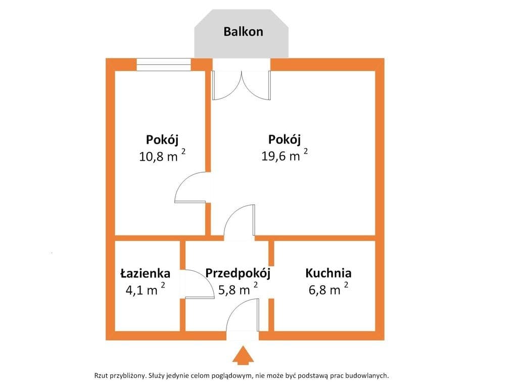Готовая к переезду 2-комнатная квартира в Бемово – 4