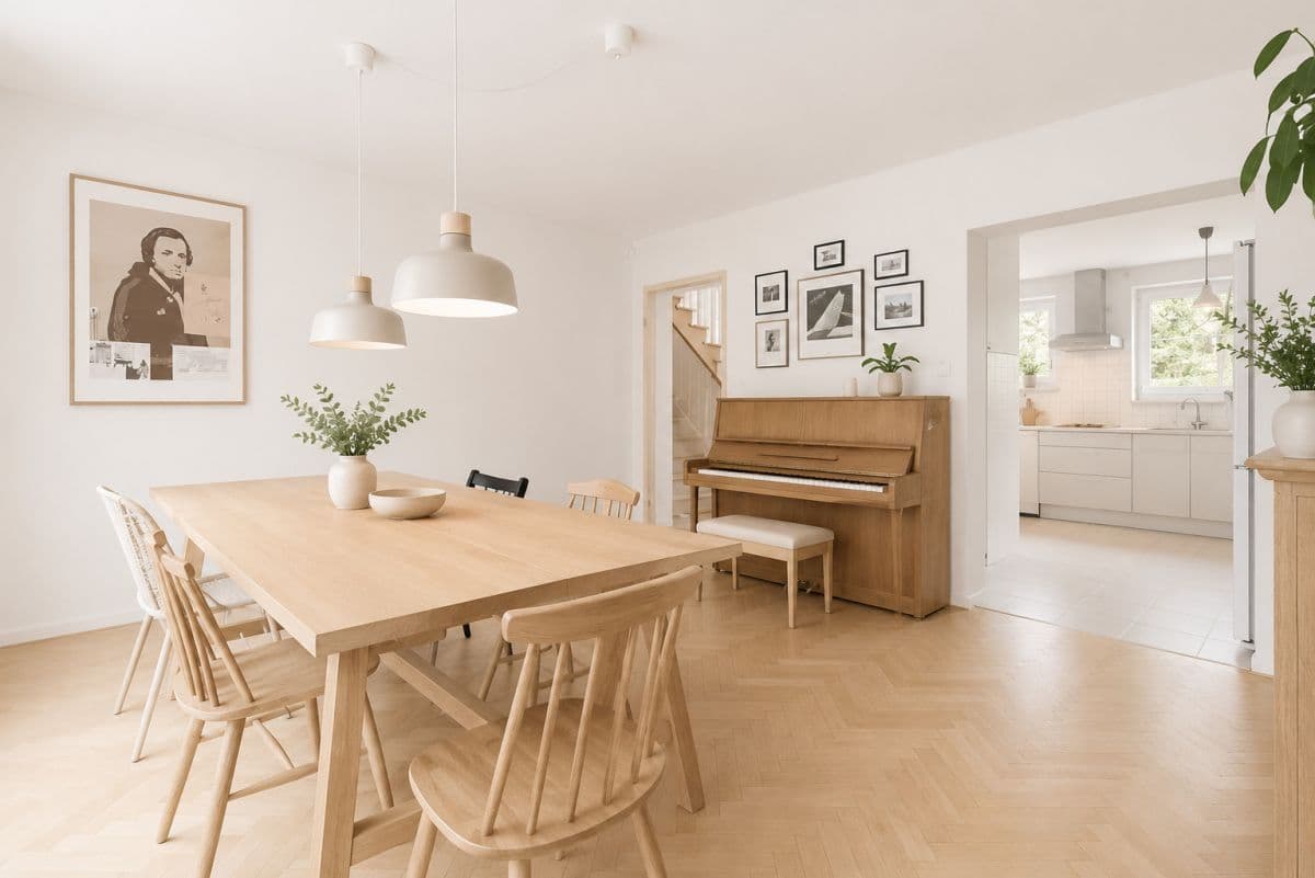 Urokliwy dom z lat 60. z ogrodem w Mokotowie – 6