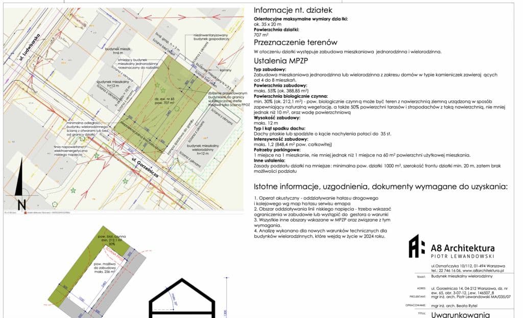 Działka inwestycyjna w Pradze Południe, 707 m² – 6
