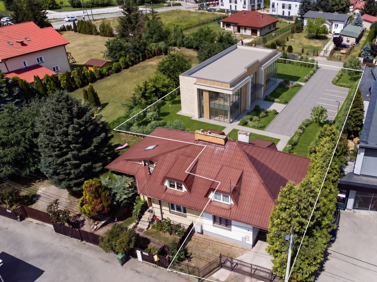 Działka inwestycyjna z zabudową usługową w Białołęce – 7