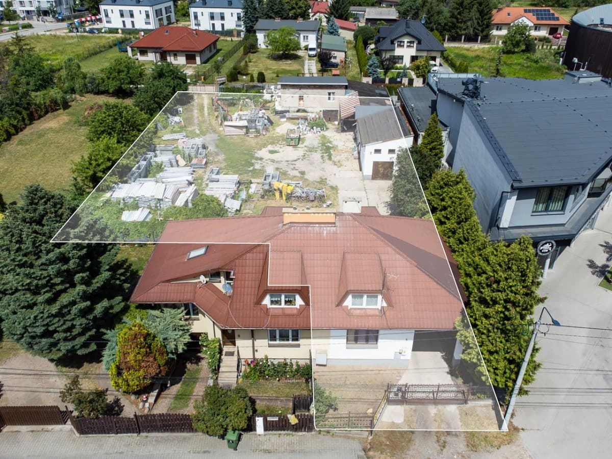 Działka inwestycyjna z zabudową usługową w Białołęce – 11