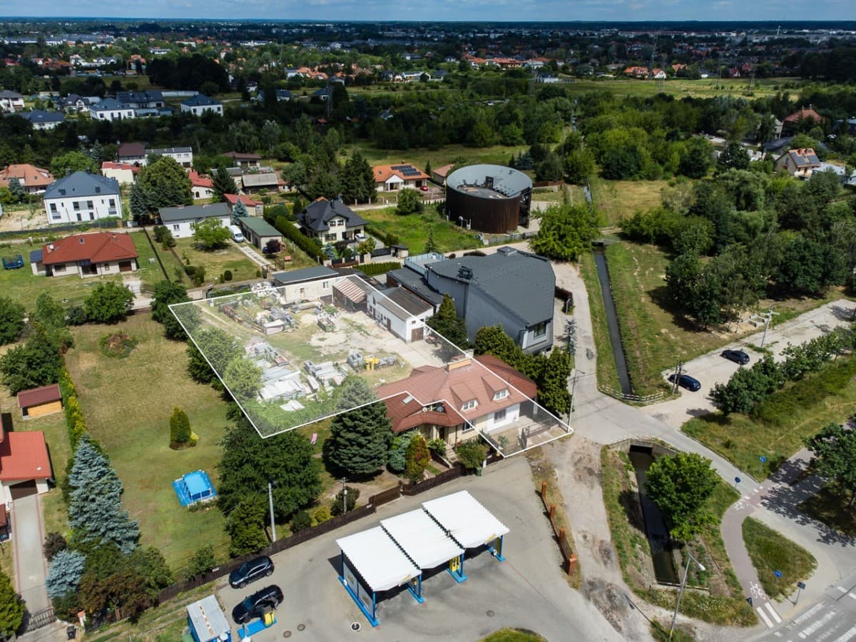 Działka inwestycyjna z zabudową usługową w Białołęce – 15