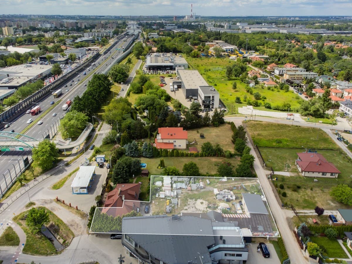 Działka inwestycyjna z zabudową usługową w Białołęce – 17