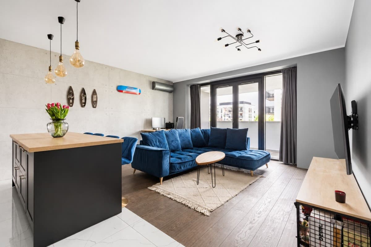 Stylowy apartament z tarasem w Żoliborzu Artystycznym – 1