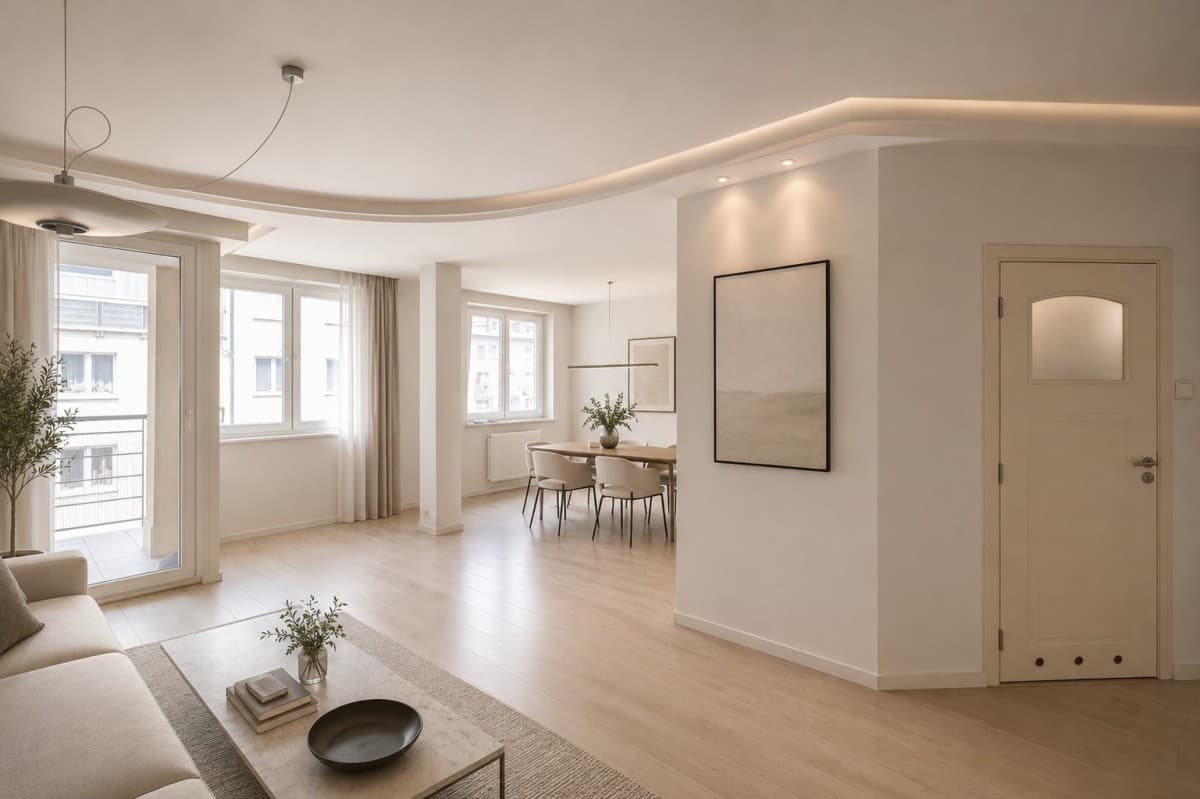 Przestronne 99 m² mieszkanie dwupoziomowe z dwoma balkonami – 6