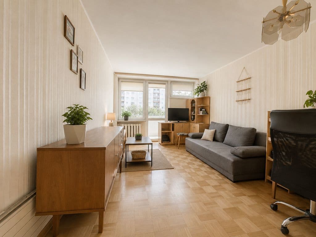 Urokliwe mieszkanie do remontu w centrum – 1