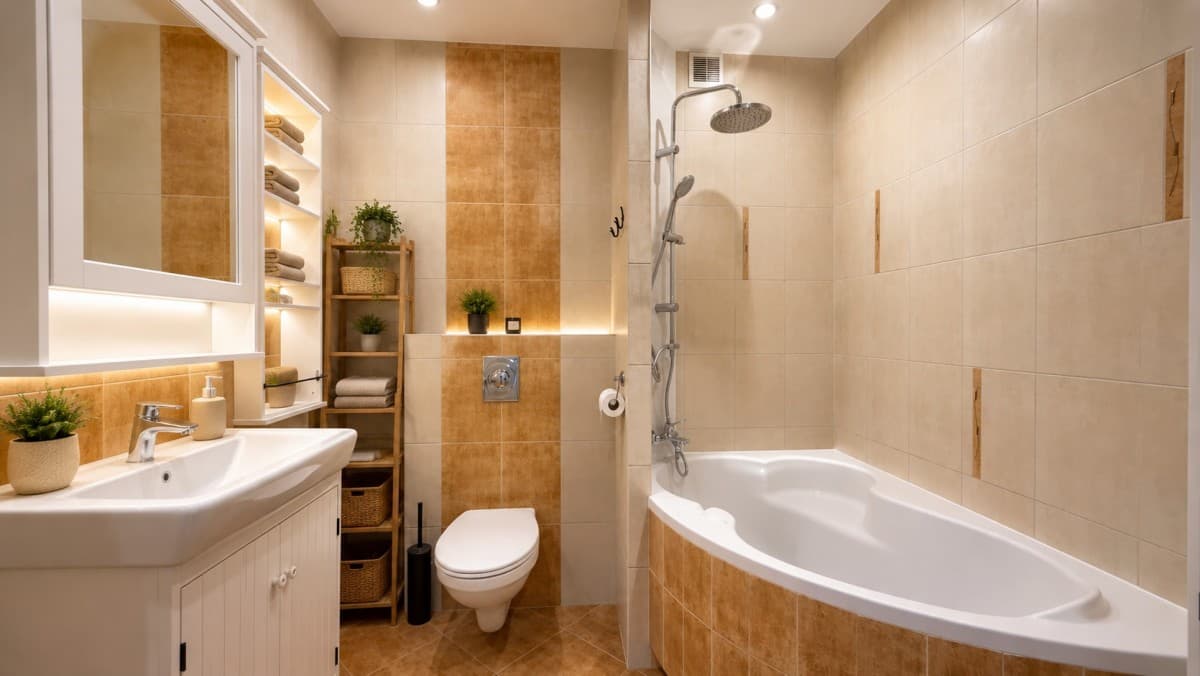 Spacious 3-room apartment with balcony and garage – 9