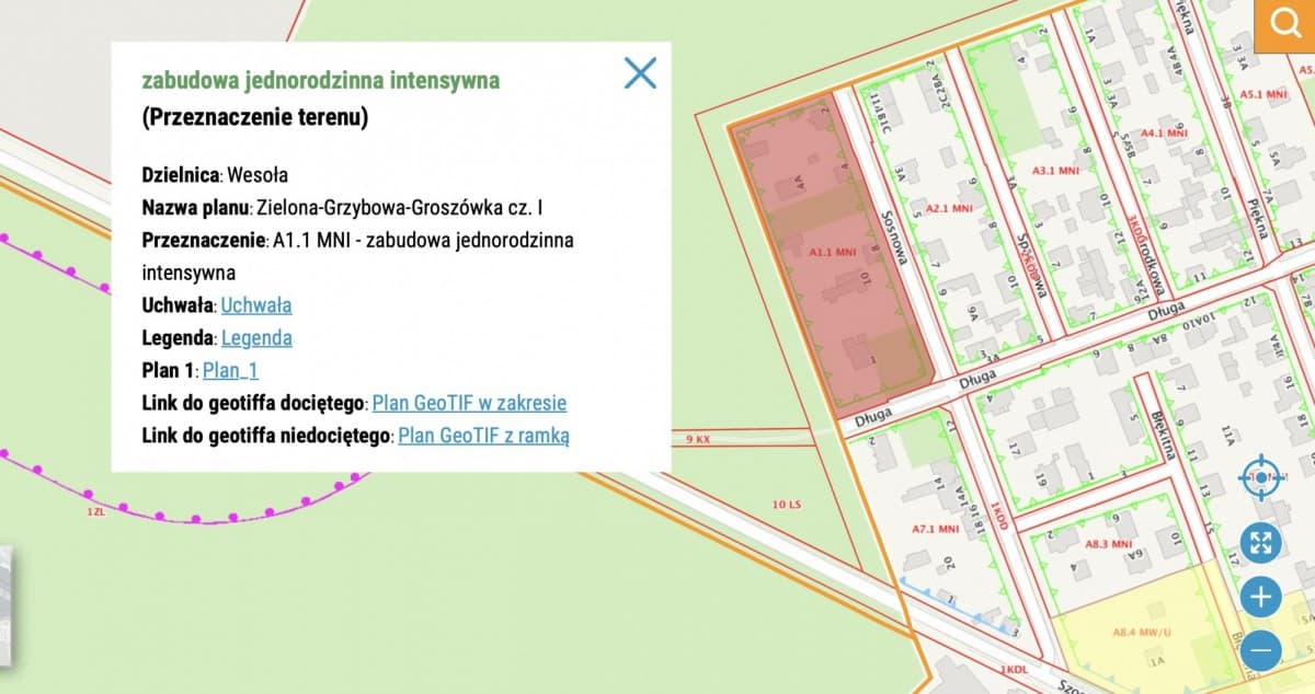 Building plot with forestry views in Warsaw – 2