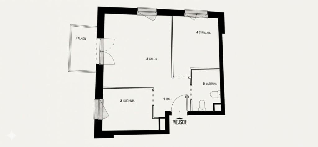 Modern flat 150m from Chrzanów Metro – 10