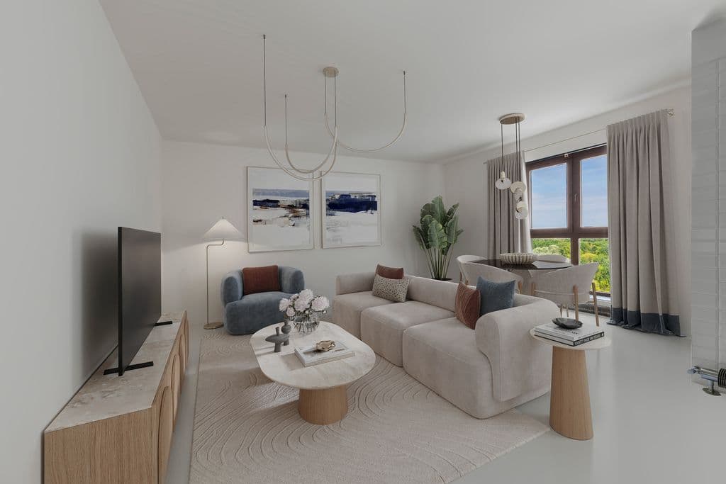 Spacious apartment with two balconies in Młociny – 1