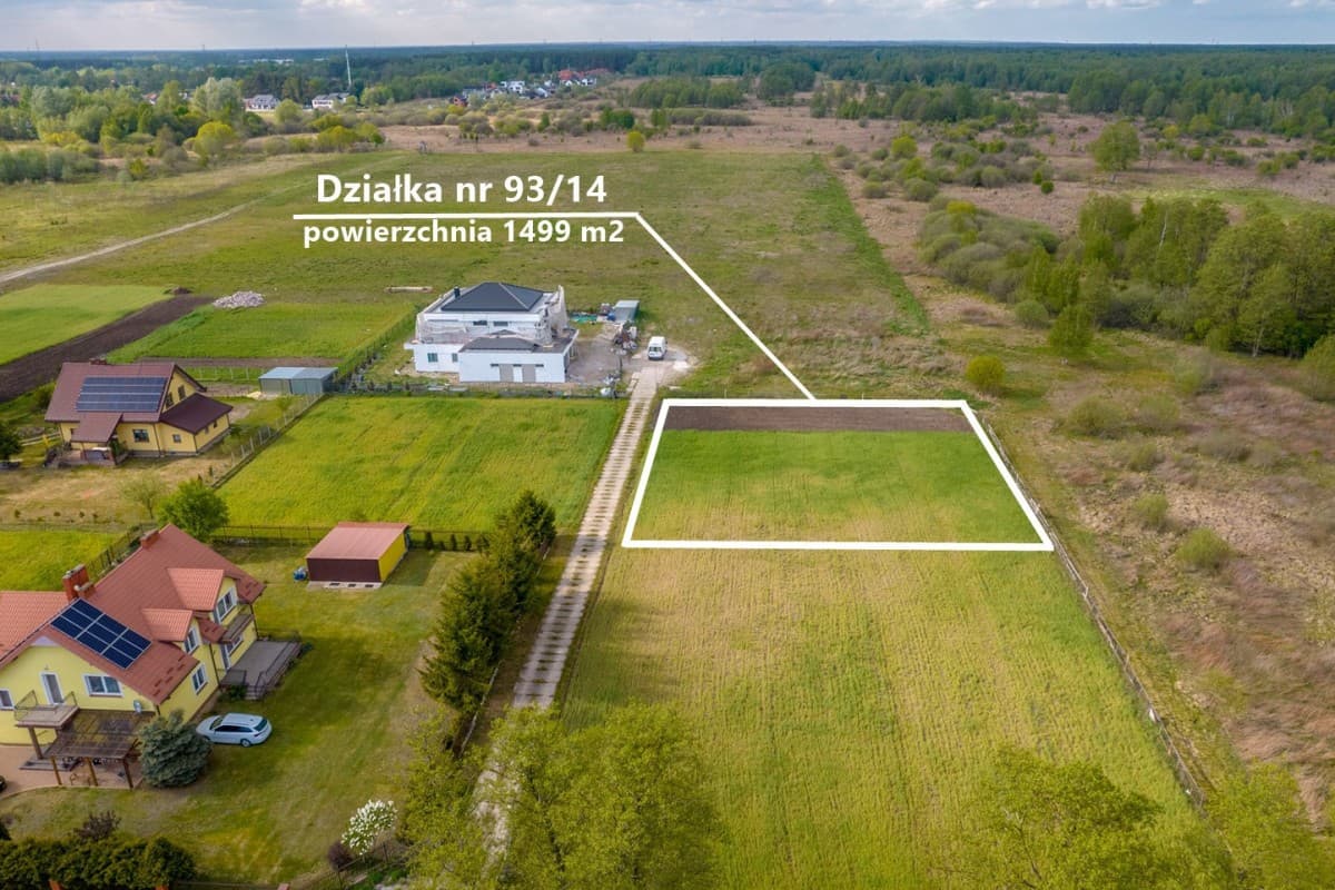 Building plot near nature reserve in Białołęka – 2