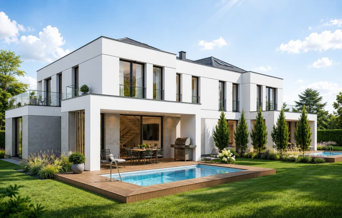 Investment plot with building permit in Wilanów – 2