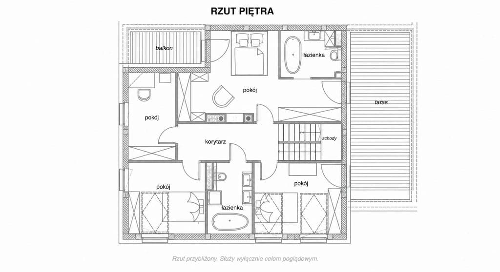 Stylish semi-detached house in Wilanów with garden – 20