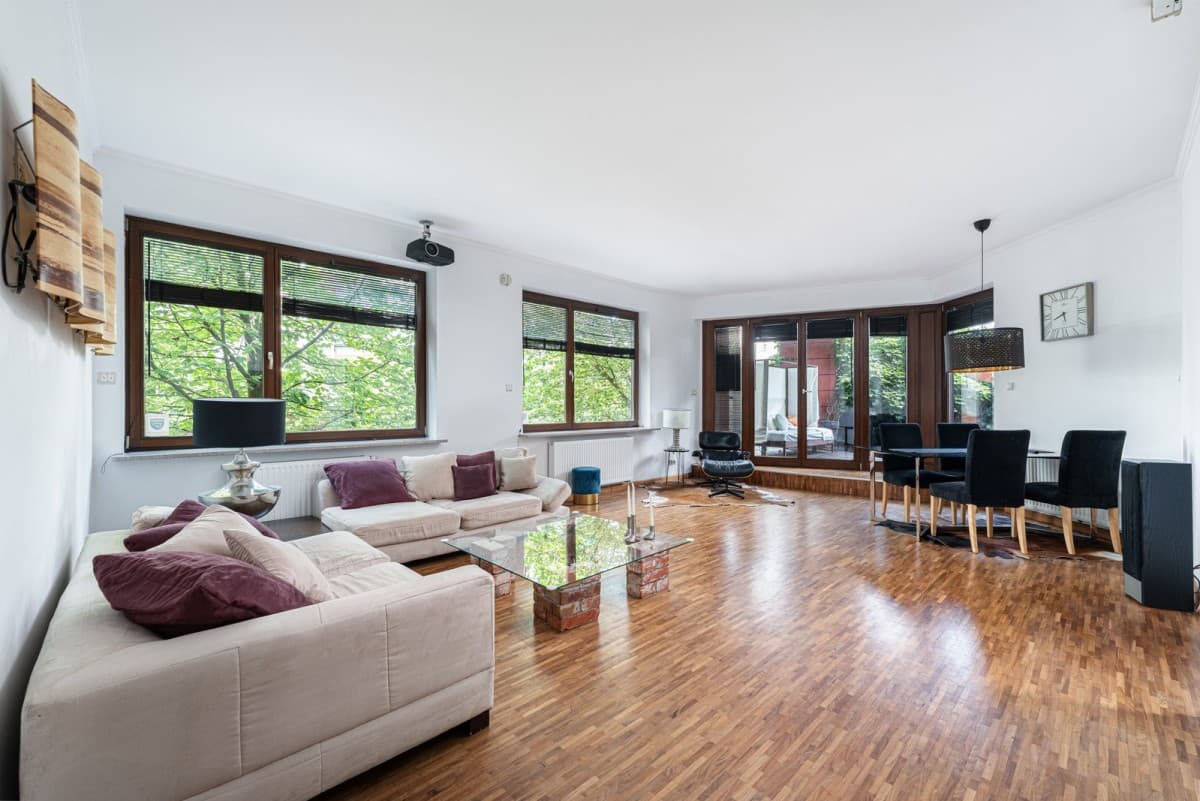 Elegant 3-room apartment with private garden in Wilanów – 1