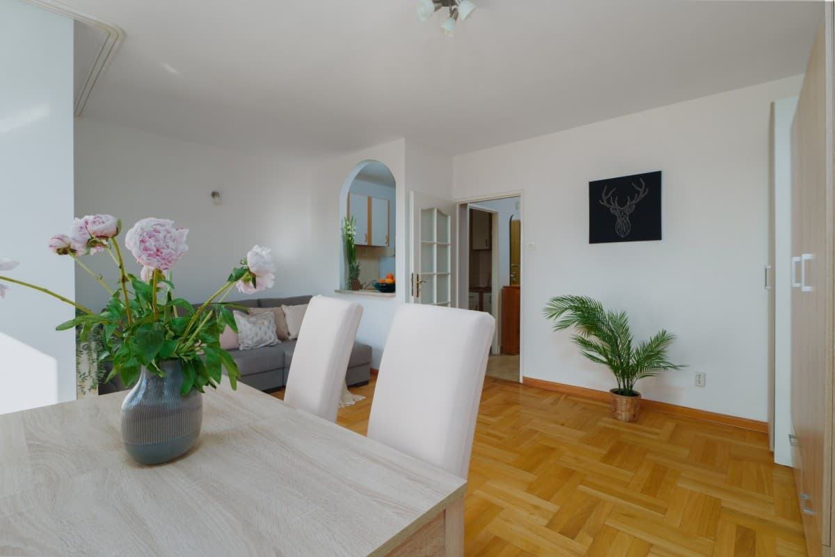 Bright apartment with panoramic views in Mokotów – 5