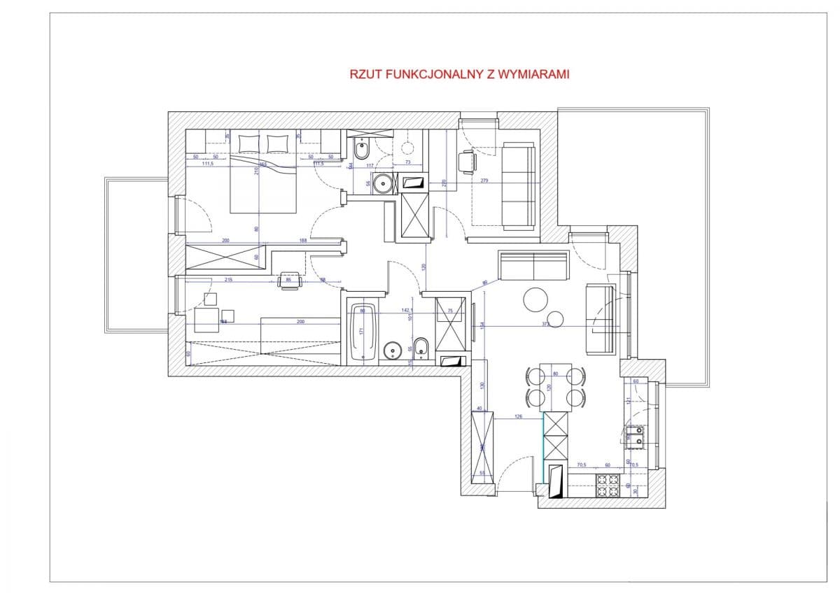 Stylish 4-room apartment with 17 m² terrace – 18