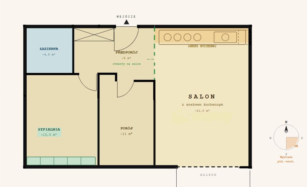 Cozy gated apartment near Bemowo M2 metro – 18