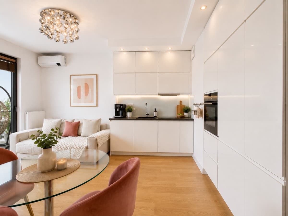 Panoramic view 3-room apartment in Villa Parc – 4