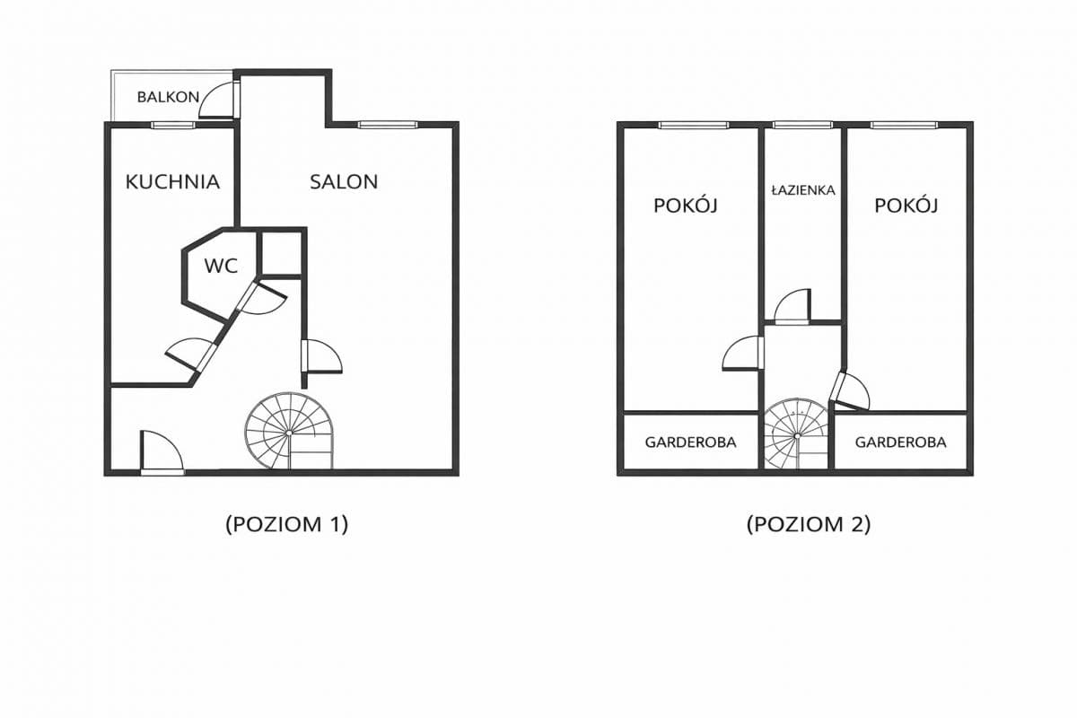 Spacious duplex apartment with two balconies in Piaseczno – 20