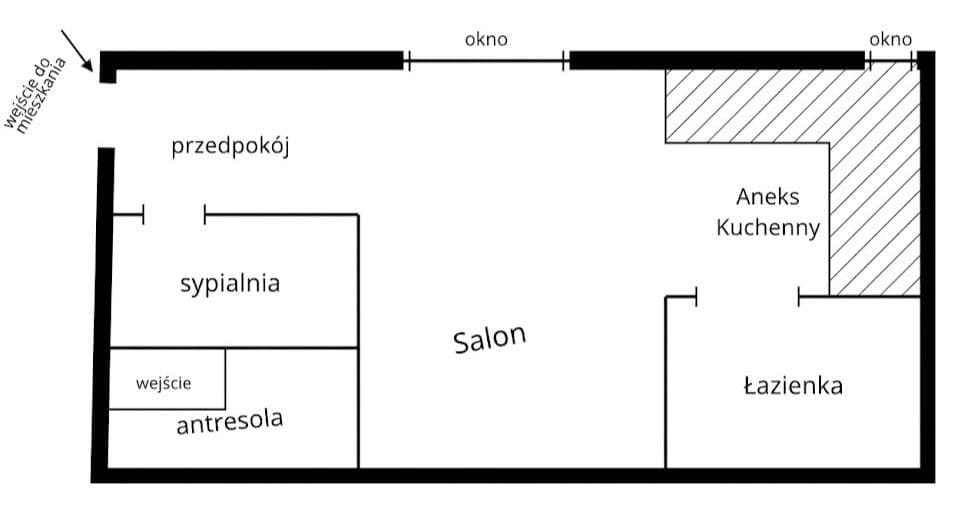 Cozy 2-room apartment with adapted space – 16