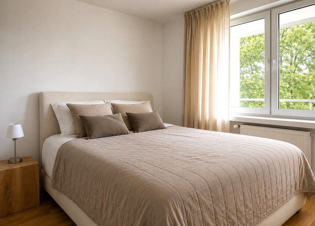 Bright, modern 3-room apartment near Wola Metro – 16