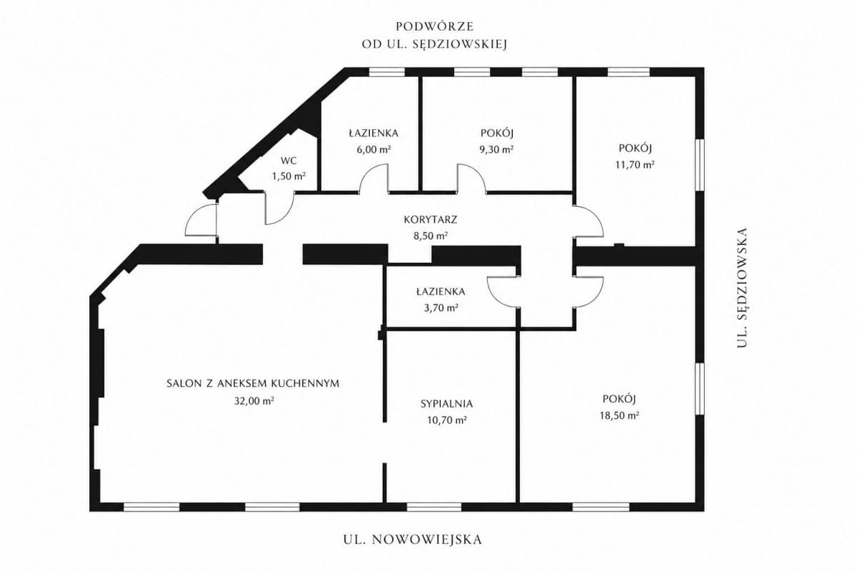 Spacious 103 m² flat in historic building – 11