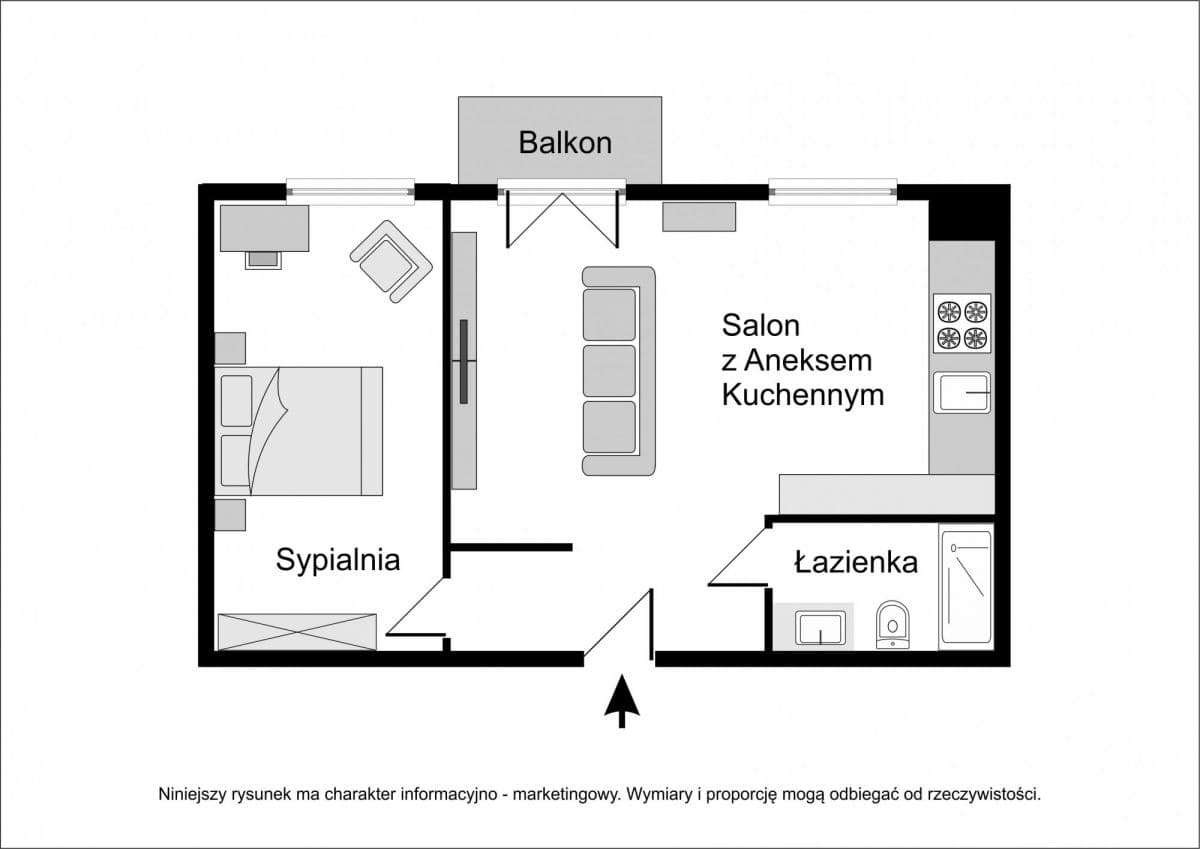 Bright high-rise apartment in renovated tenement – 10