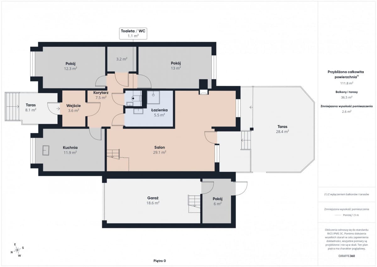Corner segment with large terrace and garden – 11