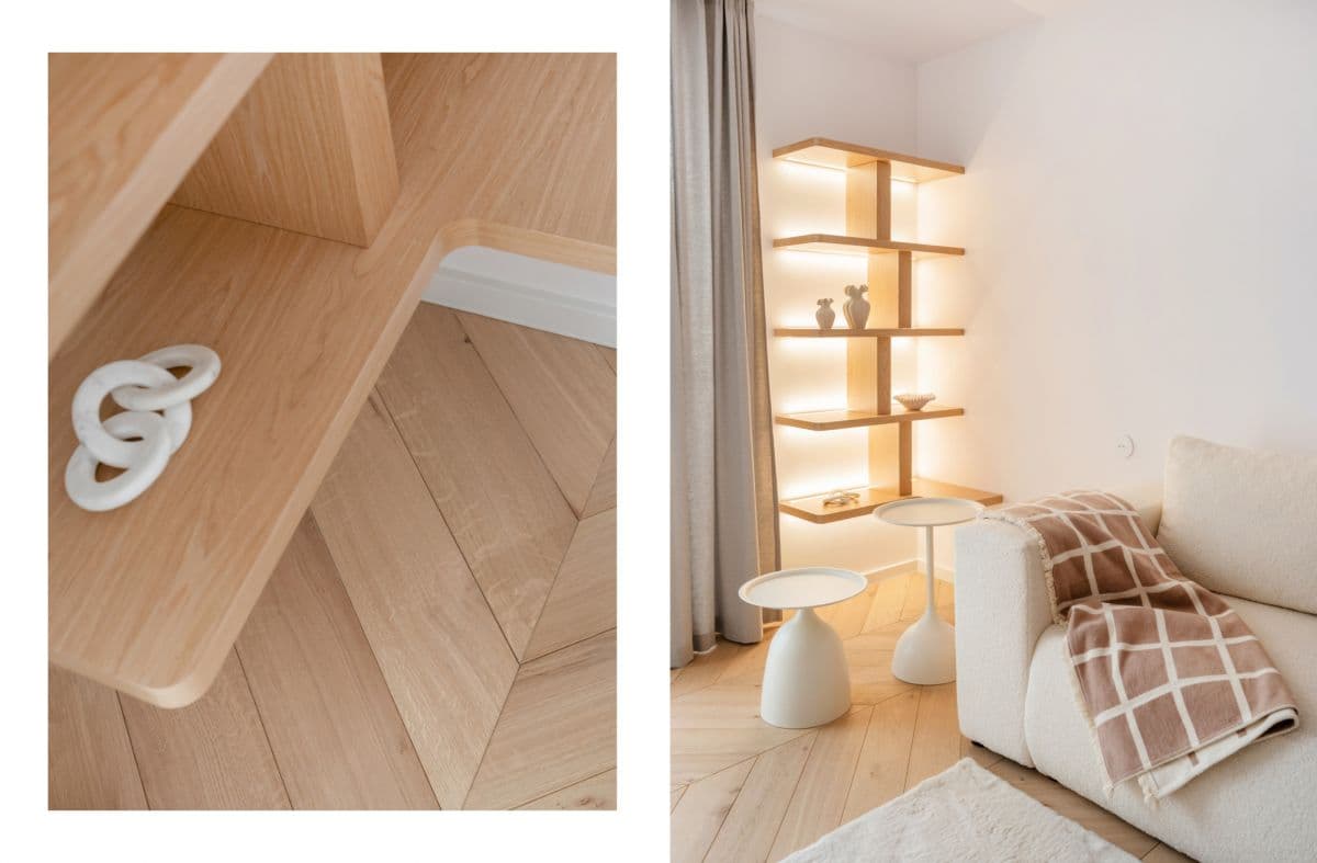 Stylish 3-room apartment with park view balcony – 7